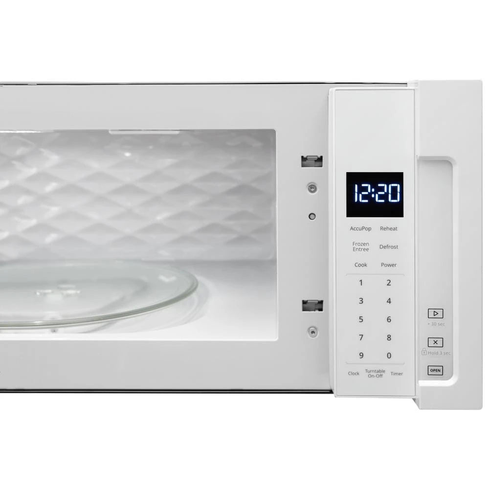 WHIRLPOOL 1.1 cu. ft. Low Profile Microwave Hood Combination - White (WML55011HW)