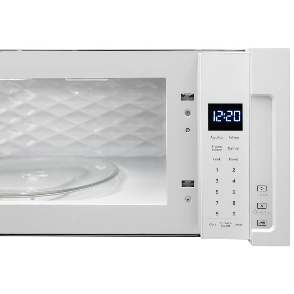 Whirlpool 1.1 cu. ft. Low Profile Microwave Hood Combination - White (WML55011HW)