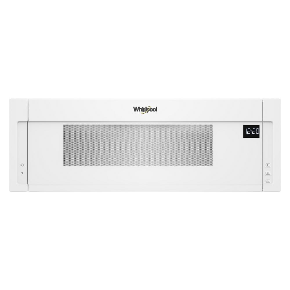 Whirlpool 1.1 cu. ft. Low Profile Microwave Hood Combination - White (WML55011HW)