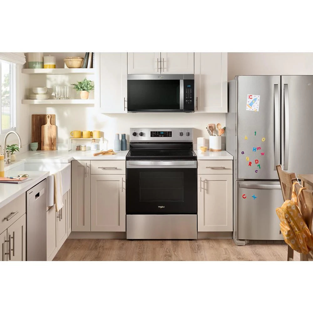 Whirlpool 30-inch Wide Over the Range Microwave - 1.7 cu. ft. - Fingerprint Resistant Stainless Steel (WMMS3130RZ)