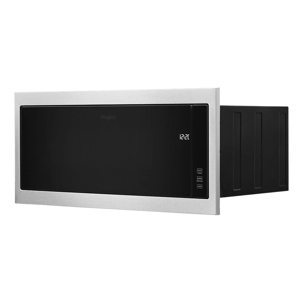 WHIRLPOOL 1.1 cu. ft. Built-In Microwave with Slim Trim Kit - 14" Height - Stainless Steel (WMT50011KS)