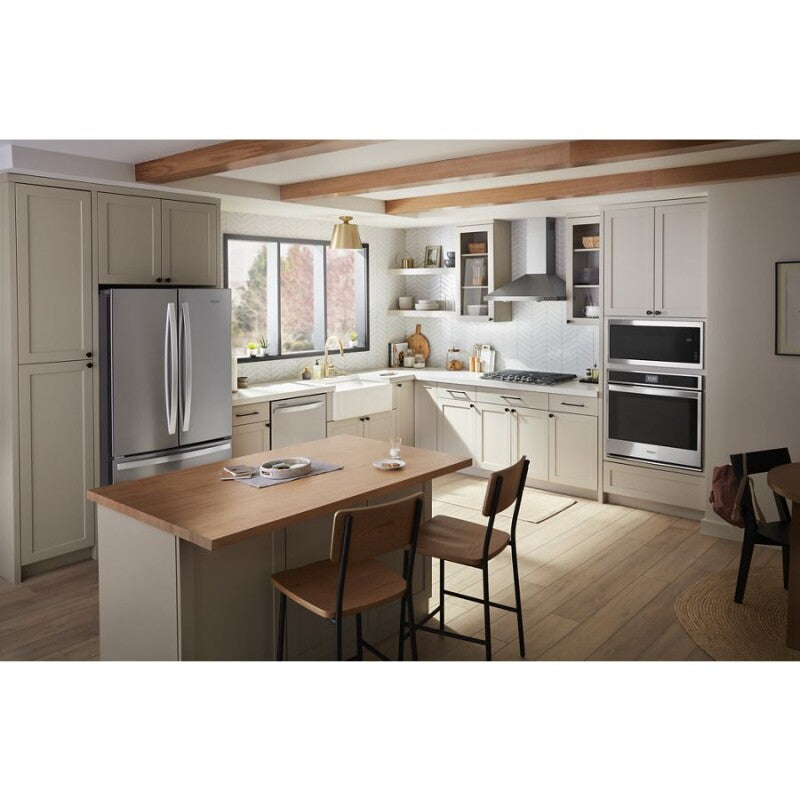 Whirlpool 1.1 cu. ft. Built-In Microwave with Slim Trim Kit - 14" Height - Stainless Steel (WMT50011KS)