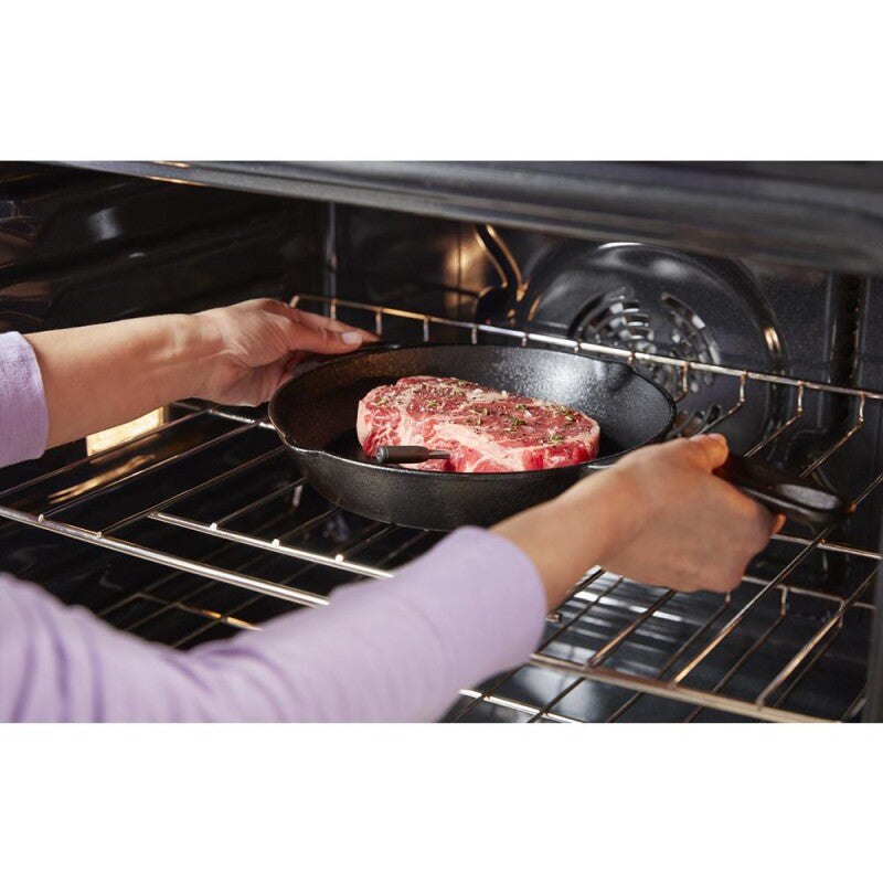 Whirlpool 8.6 Total Cu. Ft. Double Wall Oven with Air Fry When Connected - Black (WOED5027LB)