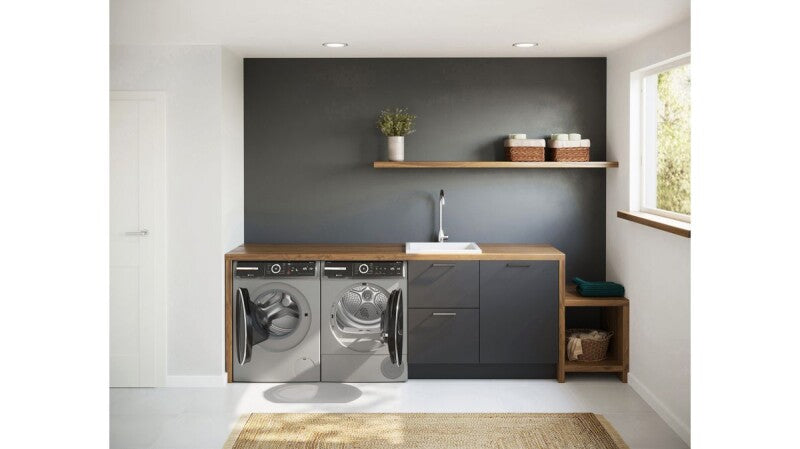 Bosch 800 Series Heat Pump Dryer - Pearl Steel (WQB245AXUC)