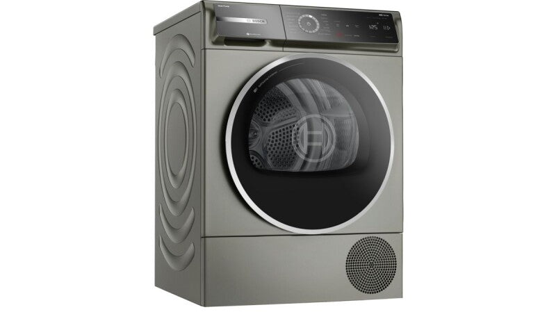 Bosch 800 Series Heat Pump Dryer - Pearl Steel (WQB245AXUC)
