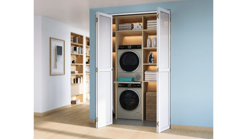 Bosch 800 Series Heat Pump Dryer - Pearl Steel (WQB245AXUC)