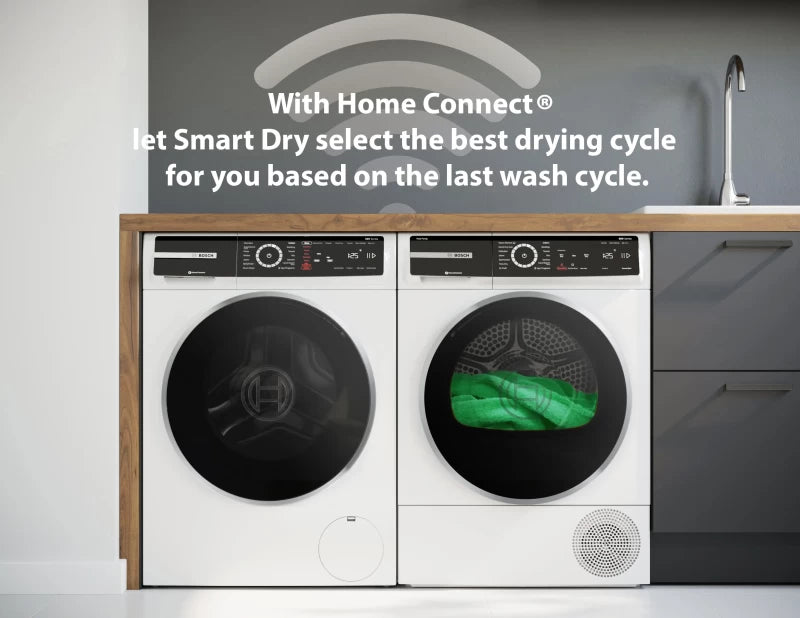 BOSCH 500 Series Heat Pump Dryer - White (WQB245B0UC)