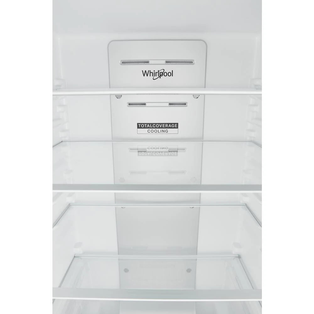 Whirlpool 24-inch Wide Garage-Ready Bottom-Freezer Refrigerator - 12.9 cu. ft. - Fingerprint-Resistant Stainless Finish (WRB533CZJZ)