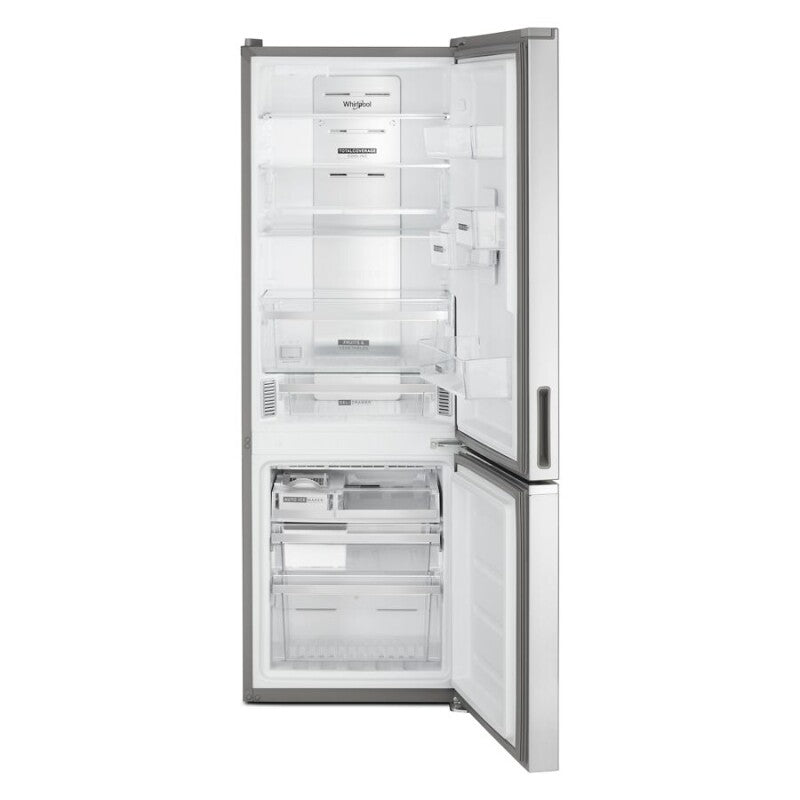 Whirlpool 24-inch Wide Garage-Ready Bottom-Freezer Refrigerator - 12.9 cu. ft. - Fingerprint-Resistant Stainless Finish (WRB543CMJZ)