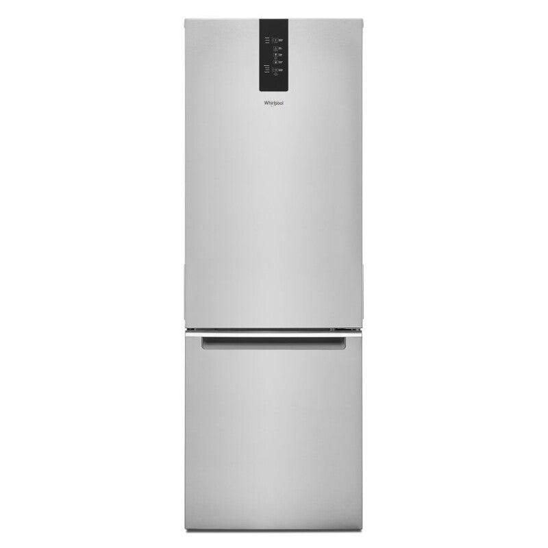 Whirlpool 24-inch Wide Garage-Ready Bottom-Freezer Refrigerator - 12.9 cu. ft. - Fingerprint-Resistant Stainless Finish (WRB543CMJZ)