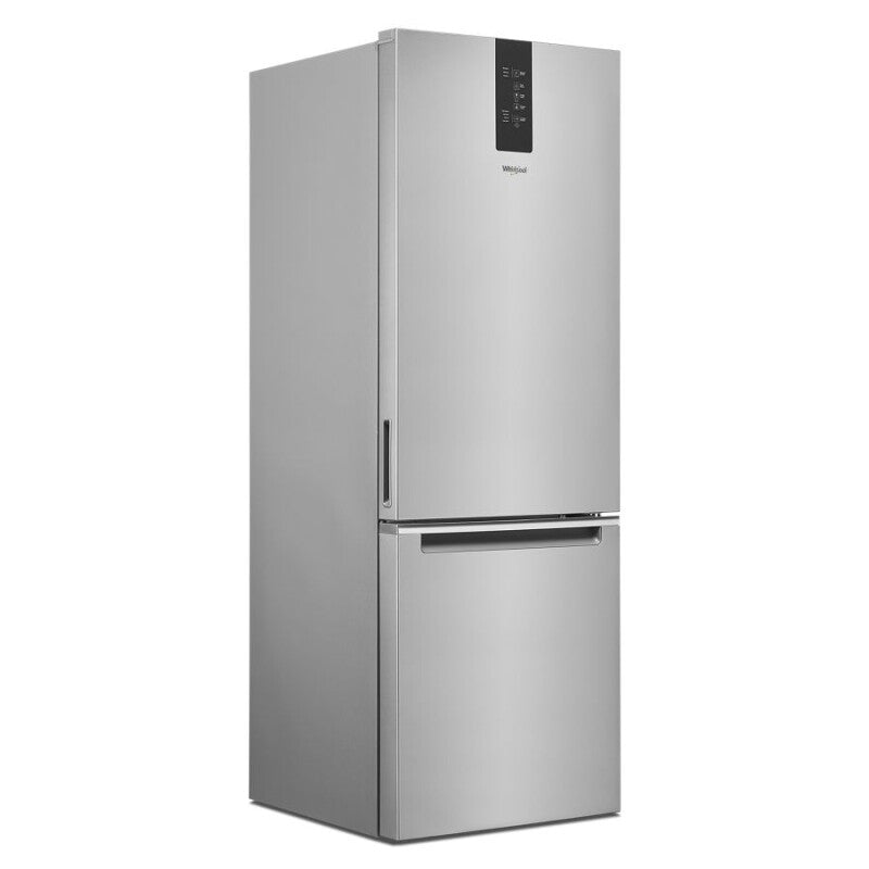 Whirlpool 24-inch Wide Garage-Ready Bottom-Freezer Refrigerator - 12.9 cu. ft. - Fingerprint-Resistant Stainless Finish (WRB543CMJZ)