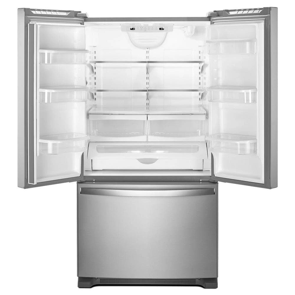 Whirlpool 36-inch Wide French Door Refrigerator with Water Dispenser - 25 cu. ft. - Fingerprint Resistant Stainless Steel (WRF535SWHZ)
