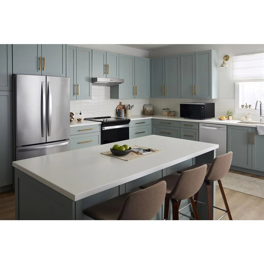 Whirlpool 36-inch Wide French Door Refrigerator with Water Dispenser - 25 cu. ft. - Fingerprint Resistant Stainless Steel (WRF535SWHZ)