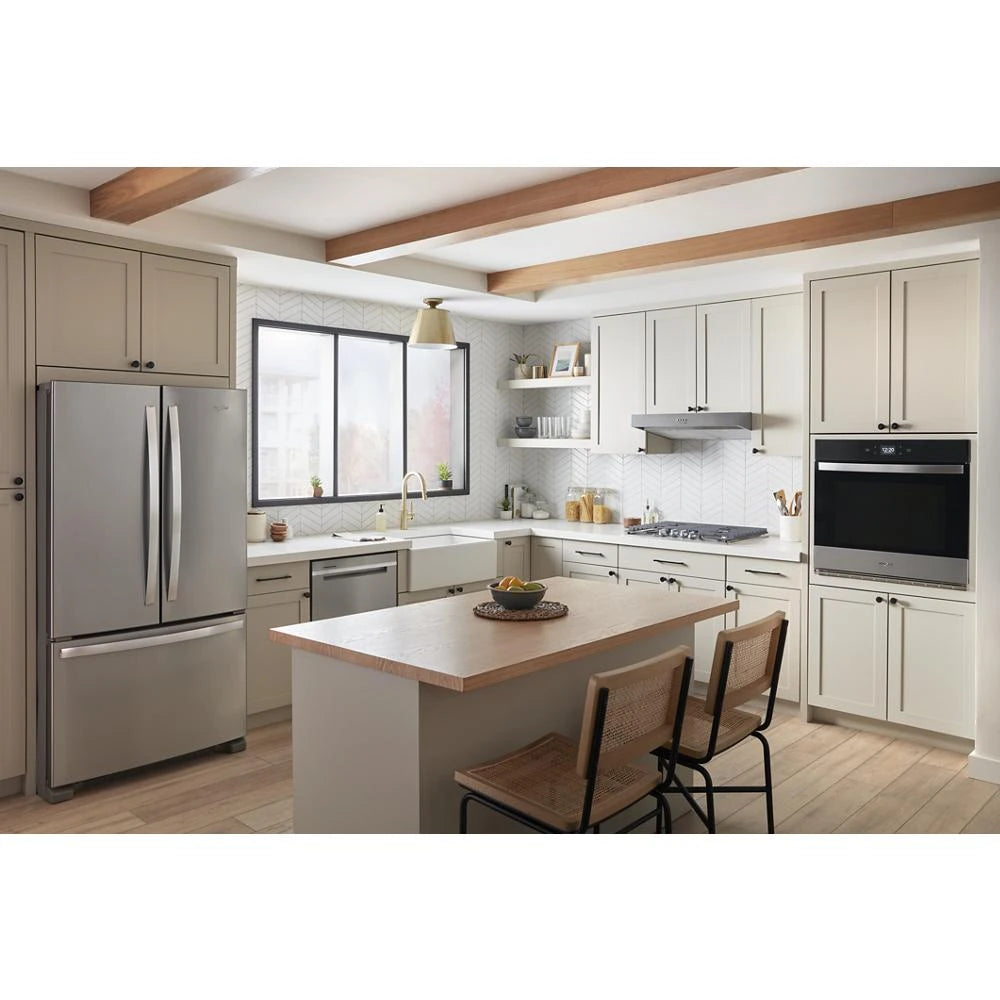 Whirlpool 36-inch Wide French Door Refrigerator with Water Dispenser - 25 cu. ft. - Fingerprint Resistant Stainless Steel (WRF535SWHZ)