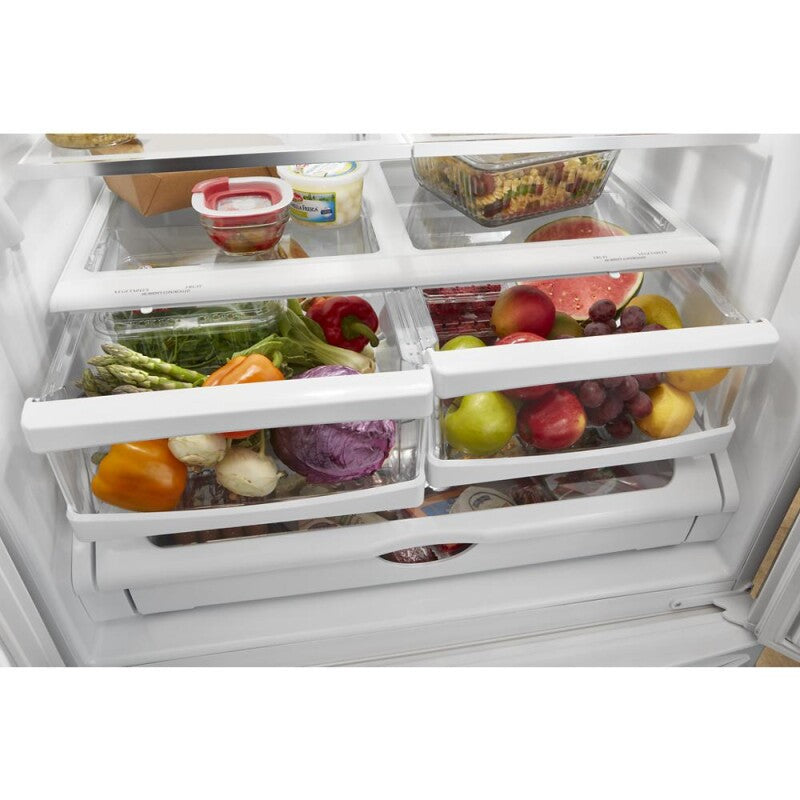 WHIRLPOOL 36-inch Wide French Door Refrigerator with Water Dispenser - 25 cu. ft. - Fingerprint Resistant Stainless Steel (WRF535SWHZ)