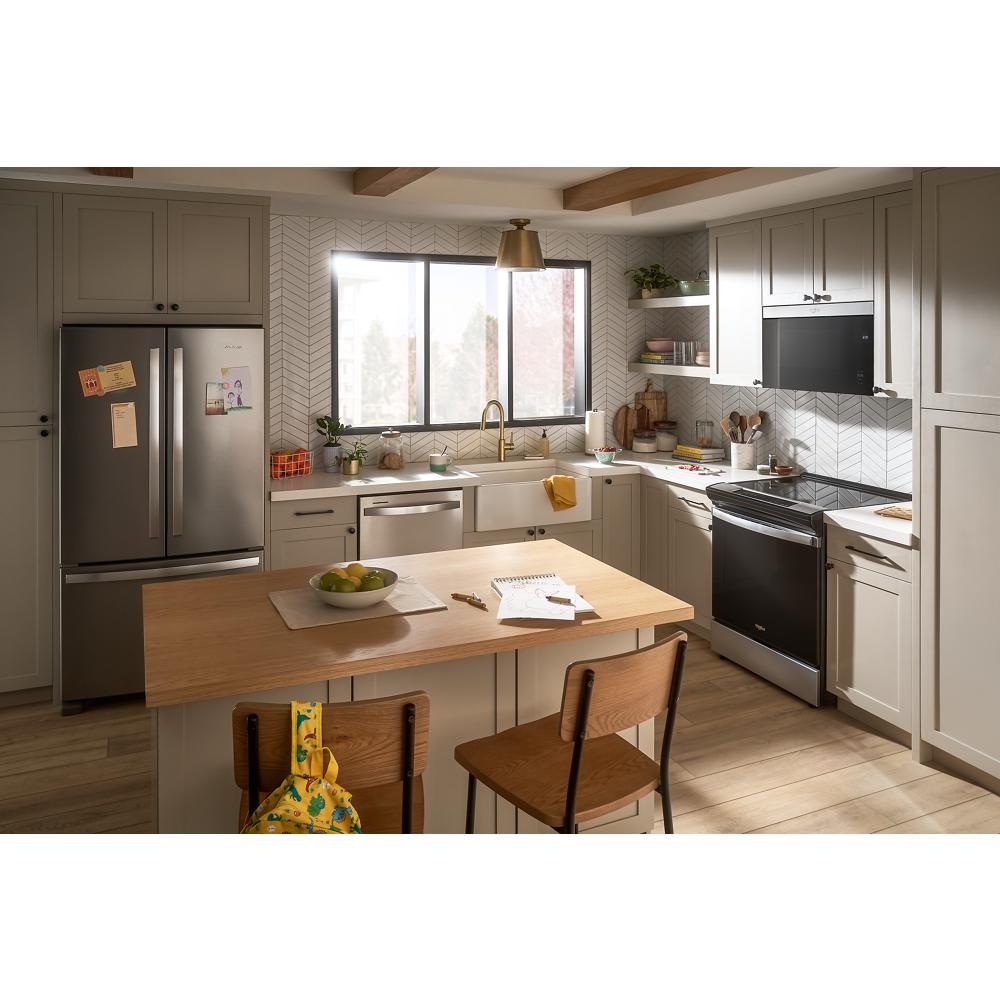 WHIRLPOOL 36-inch Wide French Door Refrigerator with Water Dispenser - 25 cu. ft. - Fingerprint Resistant Stainless Steel (WRF535SWHZ)