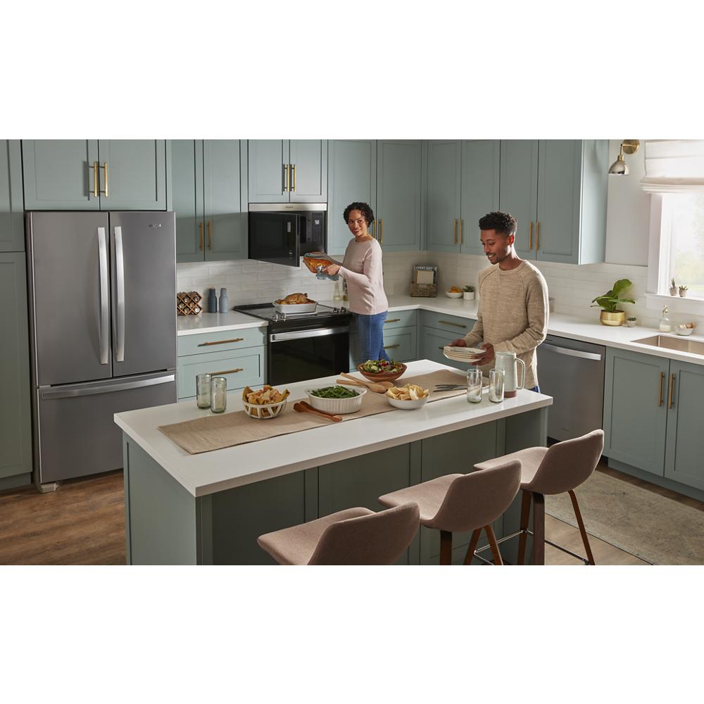 WHIRLPOOL 36-inch Wide French Door Refrigerator with Water Dispenser - 25 cu. ft. - Fingerprint Resistant Stainless Steel (WRF535SWHZ)