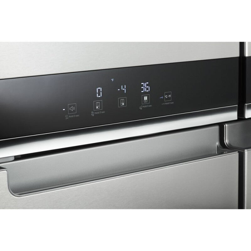 Whirlpool 36-inch Wide Counter Depth 4 Door Refrigerator - 19.4 cu. ft. - Fingerprint-Resistant Stainless Finish (WRQA59CNKZ)