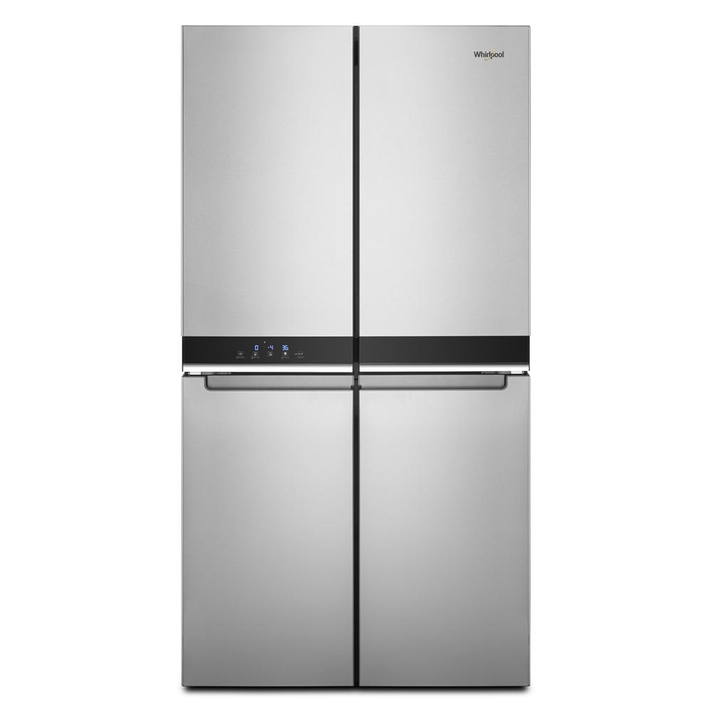 Whirlpool 36-inch Wide Counter Depth 4 Door Refrigerator - 19.4 cu. ft. - Fingerprint-Resistant Stainless Finish (WRQA59CNKZ)