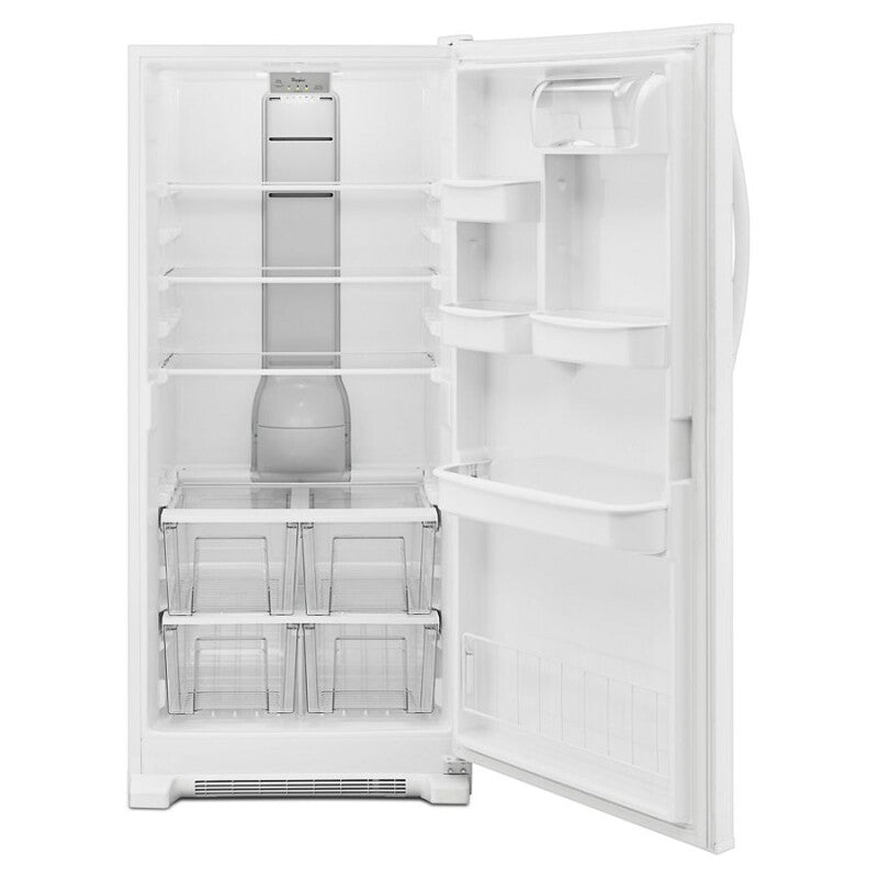 Whirlpool 31-inch Wide All Refrigerator with LED Lighting - 18 cu. ft. - White (WRR56X18FW)