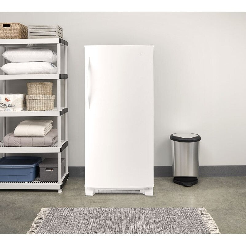 Whirlpool 31-inch Wide All Refrigerator with LED Lighting - 18 cu. ft. - White (WRR56X18FW)