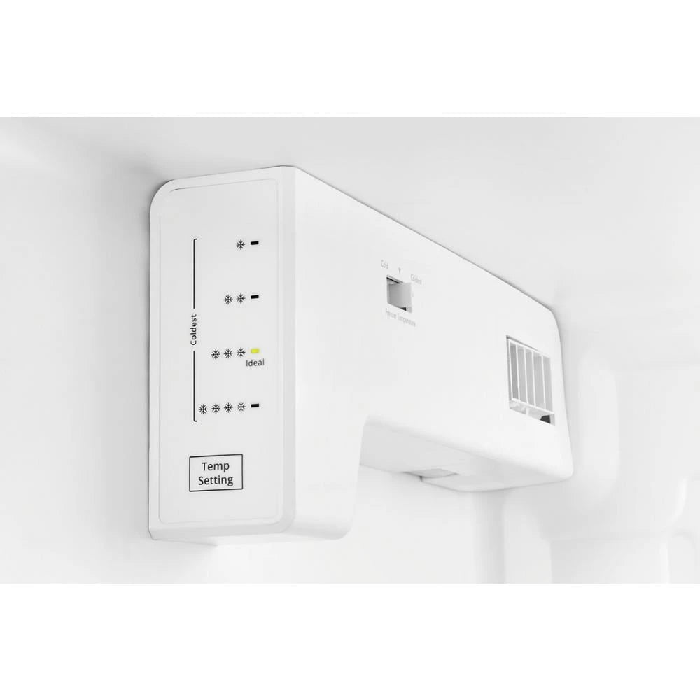 WHIRLPOOL 33-inch Wide Side-by-Side Refrigerator - 22 cu. ft. - Fingerprint-Resistant Stainless Finish (WRS312SNHM)