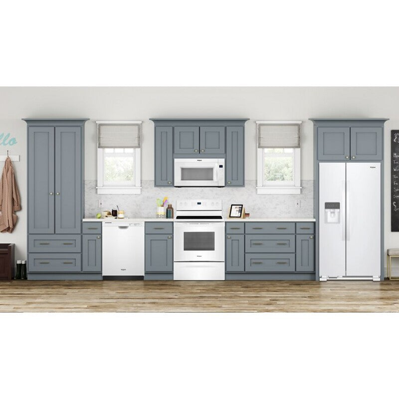 Whirlpool 36-inch Wide Side-by-Side Refrigerator - 25 cu. ft. - White (WRS315SNHW)