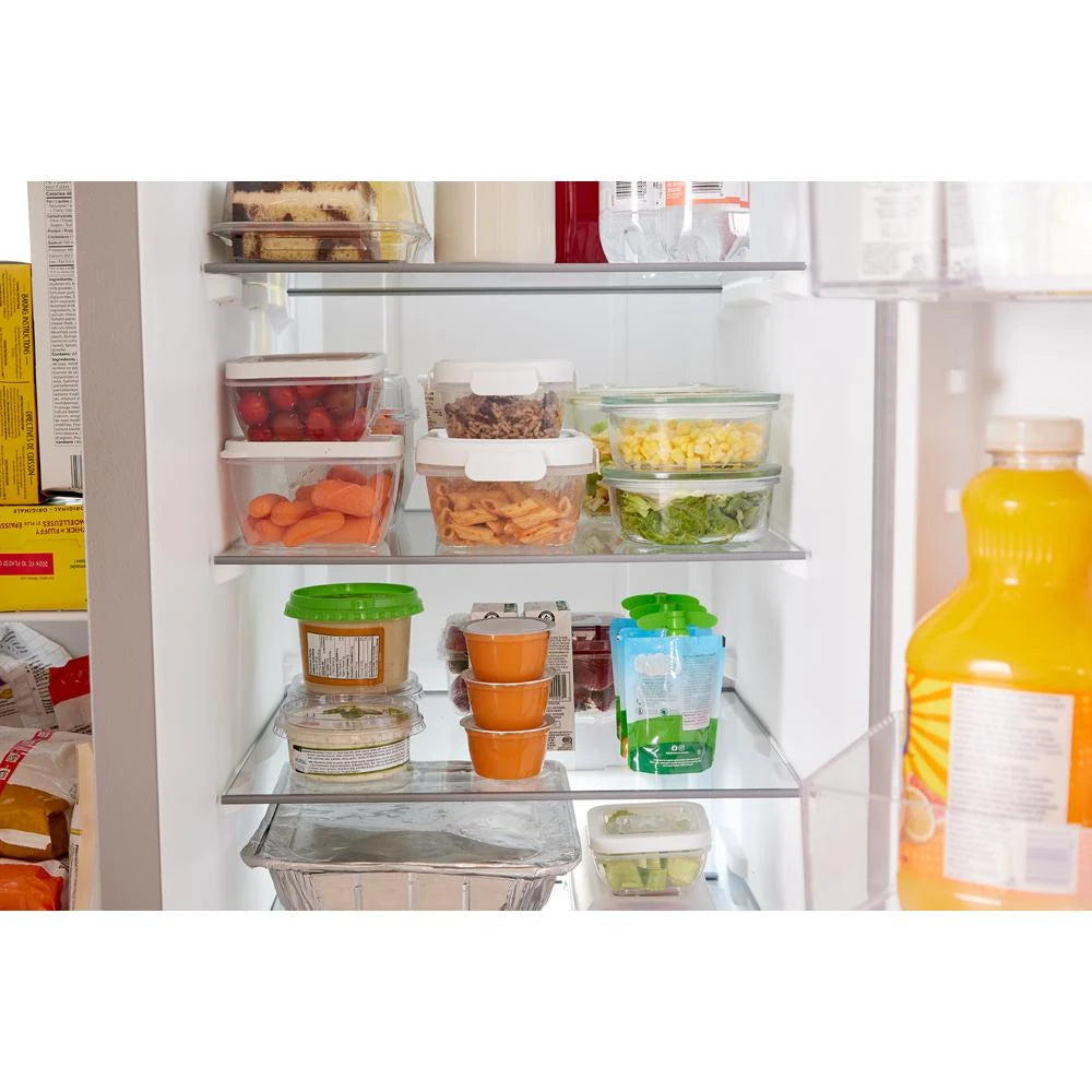 WHIRLPOOL 33-inch Wide Side-by-Side Refrigerator - 21 cu. ft. - Fingerprint-Resistant Stainless Finish (WRS321SDHZ)