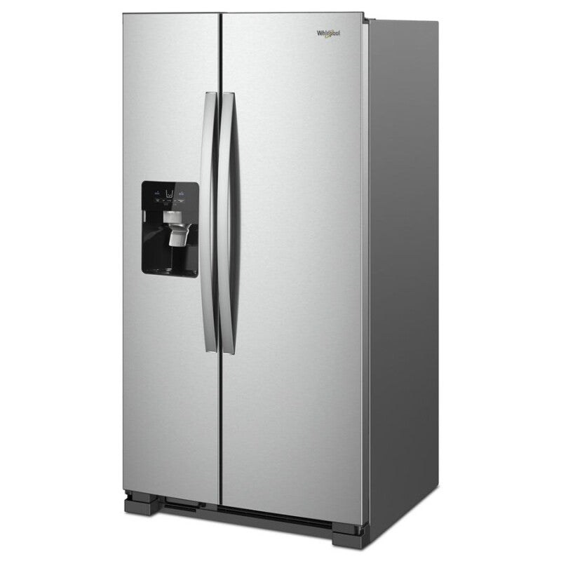 Whirlpool 36-inch Wide Side-by-Side Refrigerator - 25 cu. ft. - Fingerprint-Resistant Stainless Finish (WRS325SDHZ)