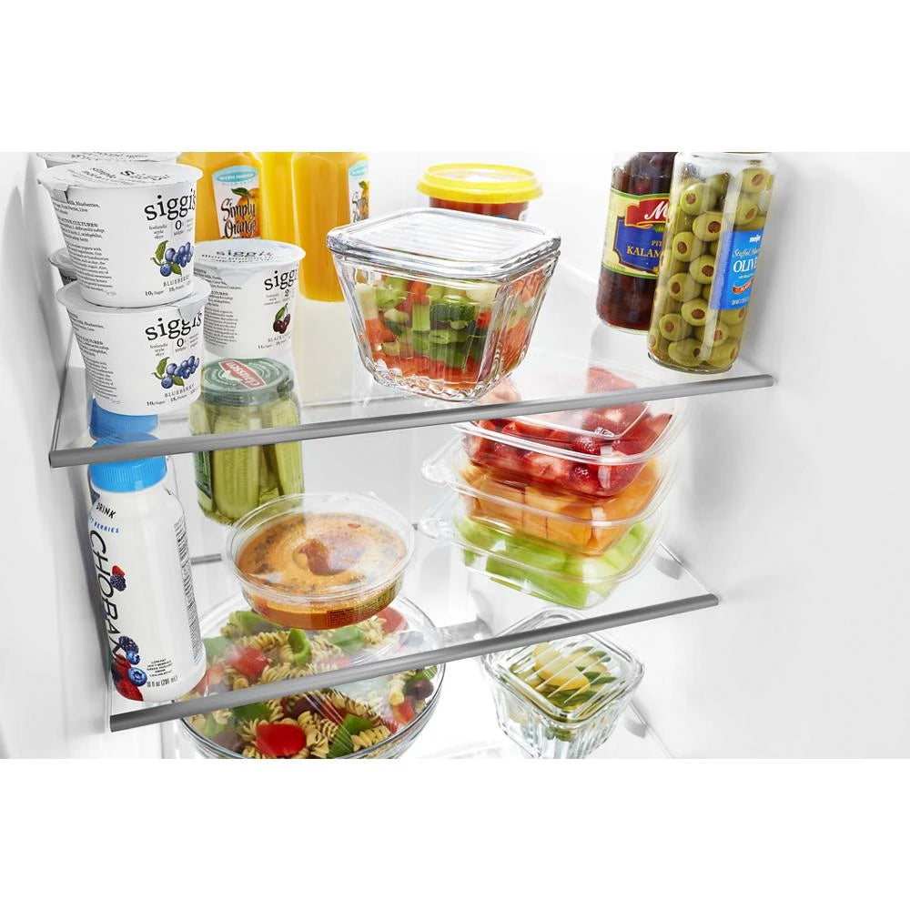 WHIRLPOOL 36-inch Wide Side-by-Side Refrigerator - 25 cu. ft. - Fingerprint-Resistant Stainless Finish (WRS325SDHZ)