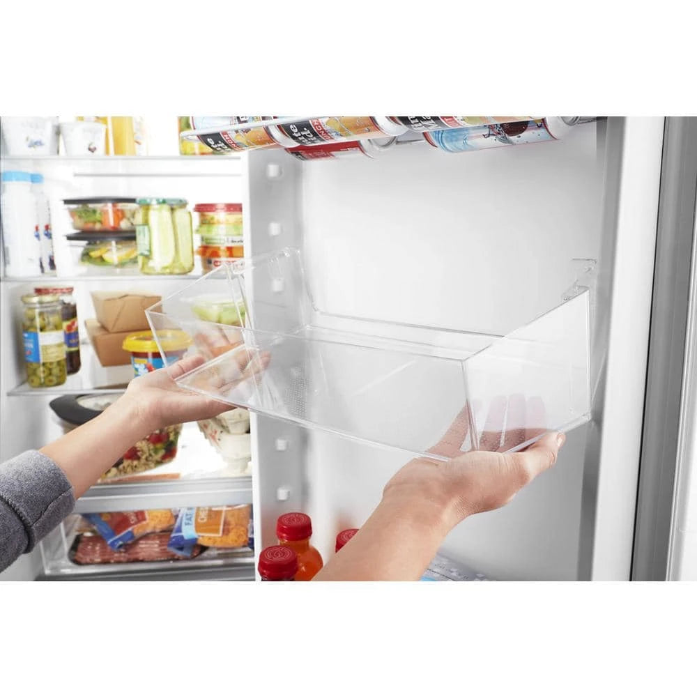 WHIRLPOOL 36-inch Wide Side-by-Side Refrigerator - 25 cu. ft. - Fingerprint-Resistant Stainless Finish (WRS325SDHZ)
