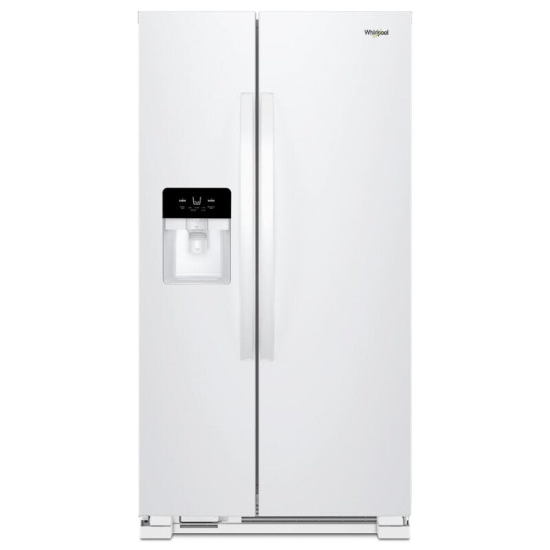 Whirlpool 33-inch Wide Side-by-Side Refrigerator - 21 cu. ft. - White (WRS331SDHW)