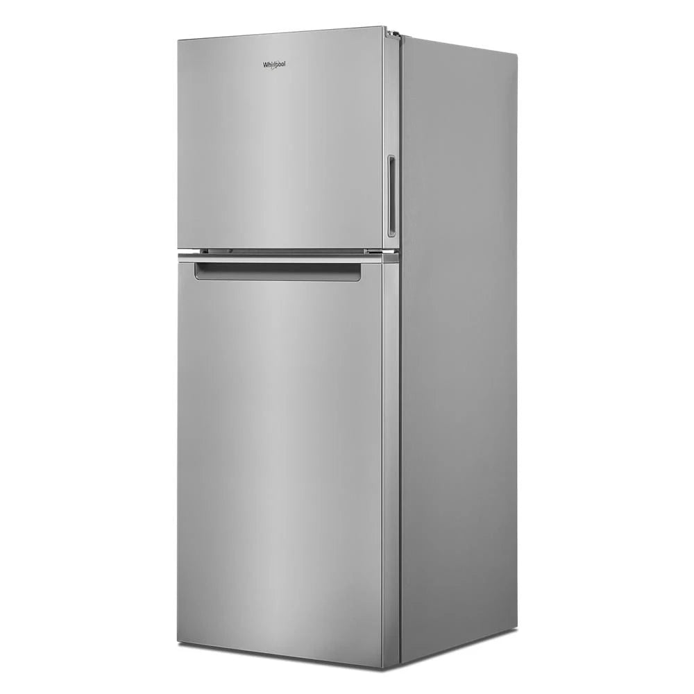 WHIRLPOOL 24-inch Wide Small Space Top-Freezer Refrigerator - 11.6 cu. ft. - Fingerprint-Resistant Stainless Finish (WRT112CZJZ)