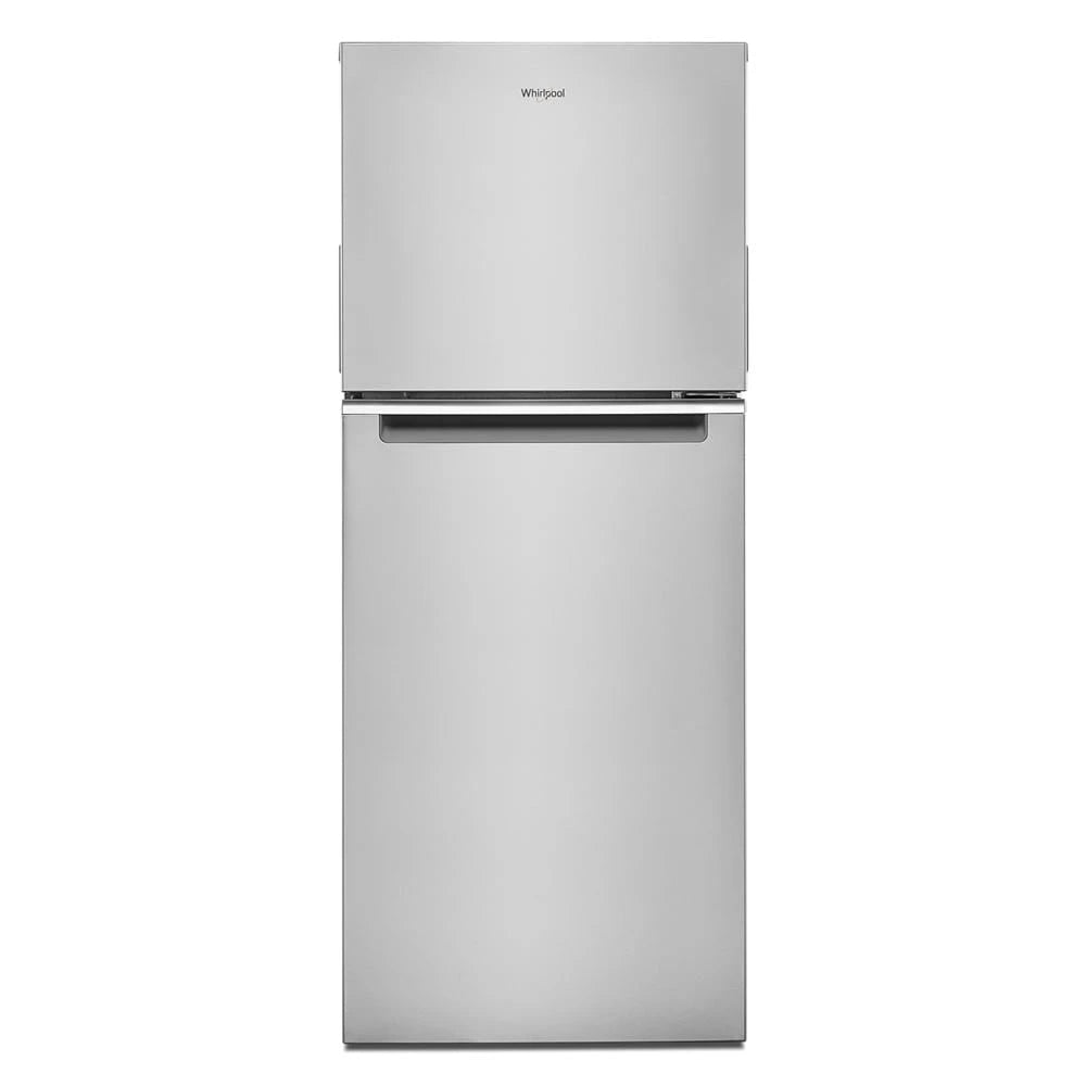Whirlpool 24-inch Wide Small Space Top-Freezer Refrigerator - 11.6 cu. ft. - Fingerprint-Resistant Stainless Finish (WRT112CZJZ)