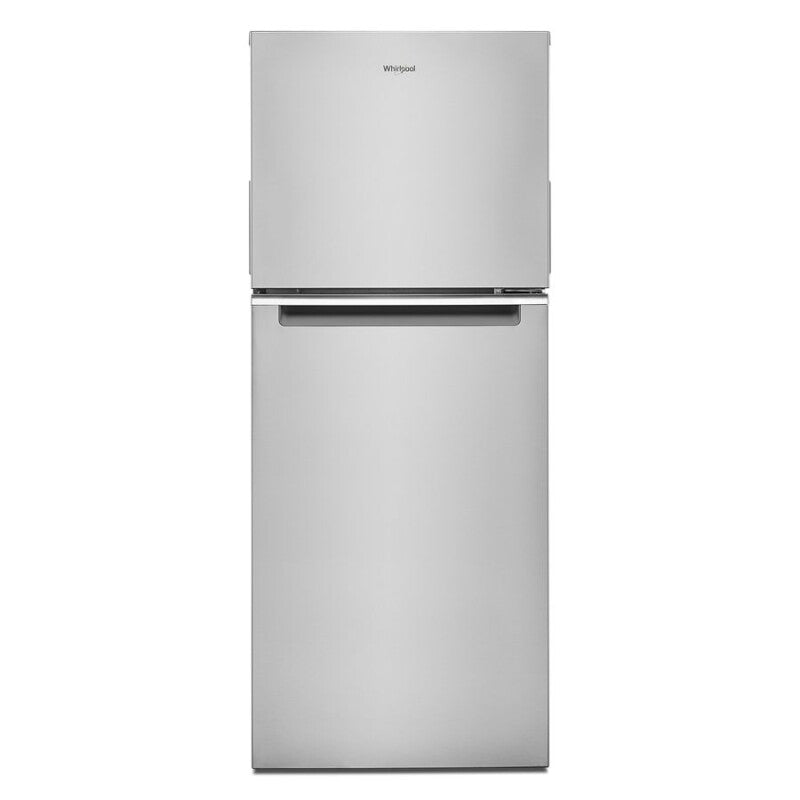 Whirlpool 24-inch Wide Small Space Top-Freezer Refrigerator - 11.6 cu. ft. - Fingerprint-Resistant Stainless Finish (WRT112CZJZ)