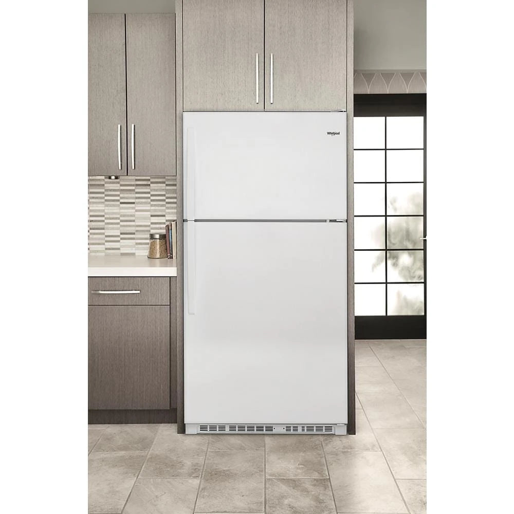 WHIRLPOOL 33-inch Wide Top Freezer Refrigerator - 20 cu. ft. - White (WRT311FZDW)
