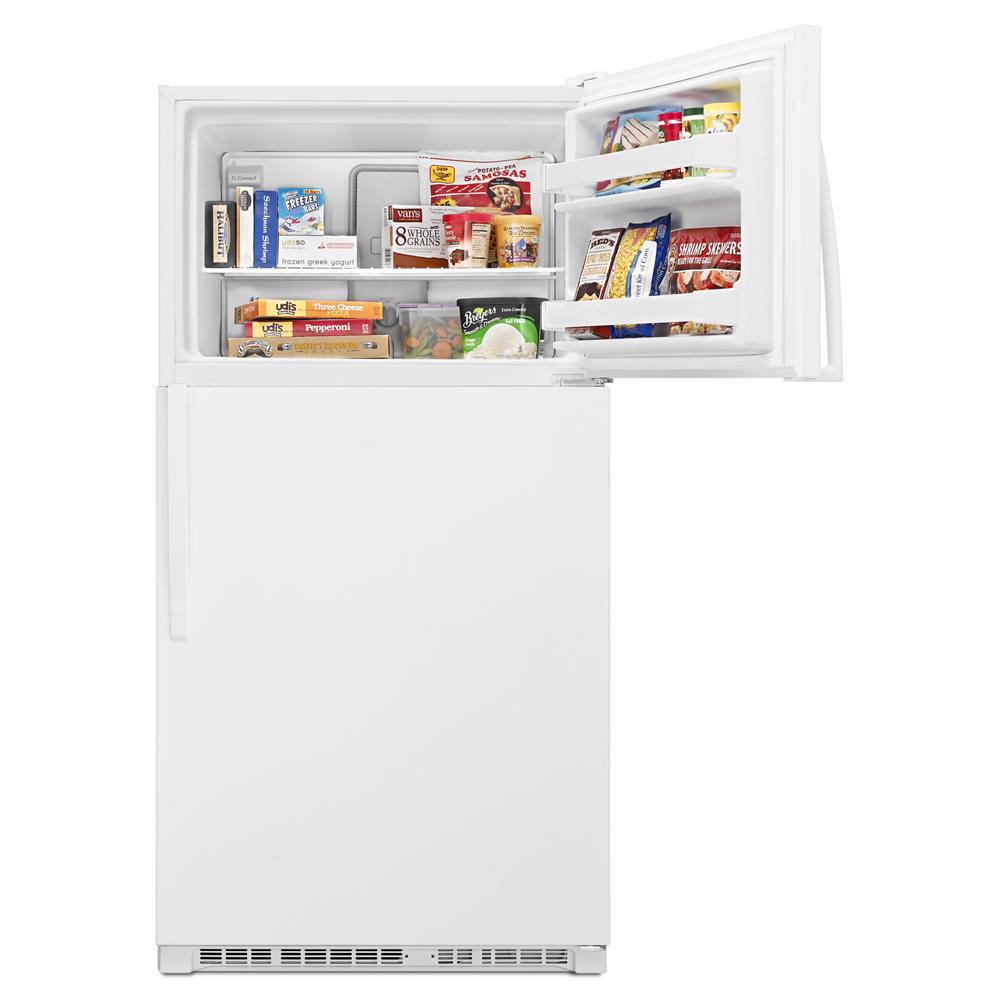 Whirlpool 33" Wide Top Freezer Refrigerator - 20 cu. ft. - White (WRT311FZDW)