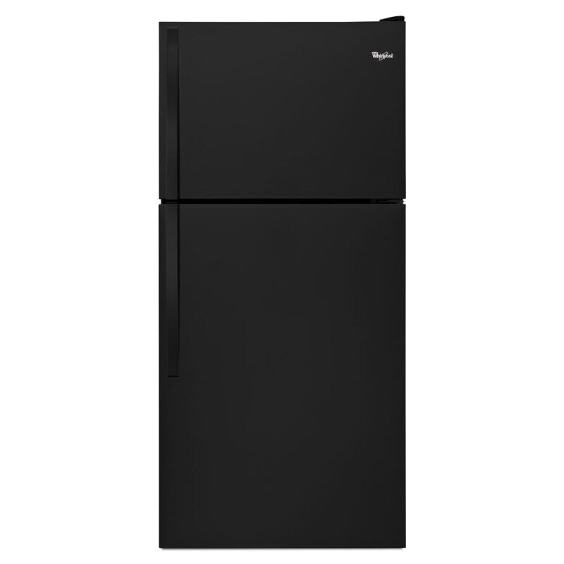 Whirlpool 30-inch Wide Top Freezer Refrigerator - 18 cu. ft. - Black (WRT318FZDB)