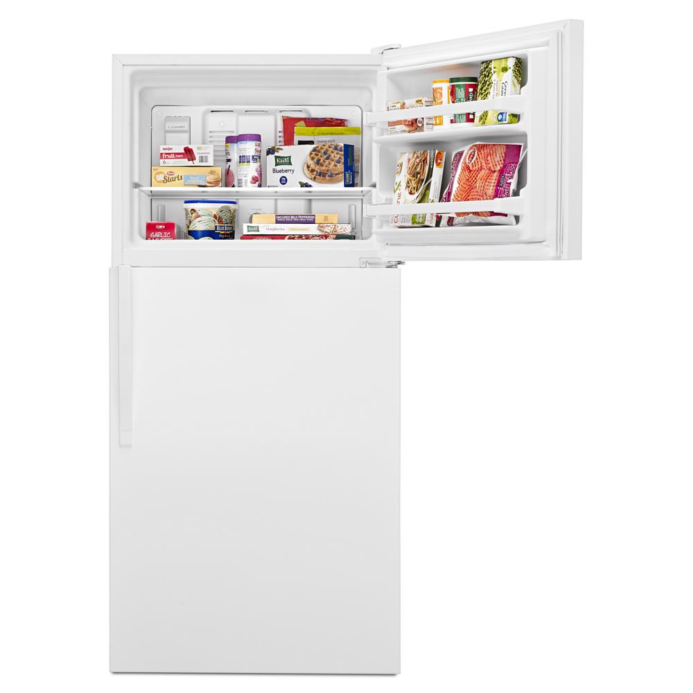 WHIRLPOOL 30-inch Wide Top Freezer Refrigerator - 18 cu. ft. - White (WRT318FZDW)