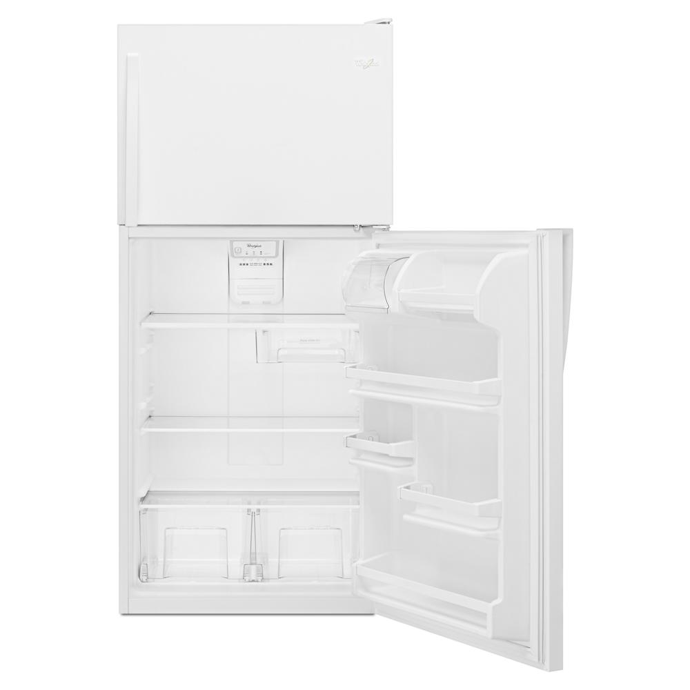 WHIRLPOOL 30-inch Wide Top Freezer Refrigerator - 18 cu. ft. - White (WRT318FZDW)