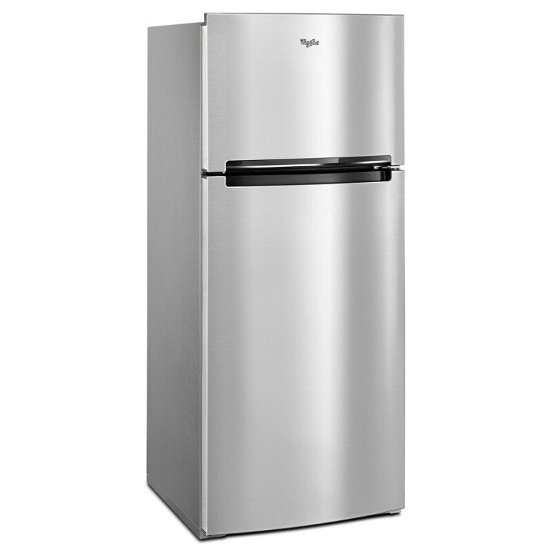 Whirlpool 28-inch Wide Refrigerator Compatible With The EZ Connect Icemaker Kit ? 18 Cu. Ft. - Stainless Steel (WRT518SZFM)