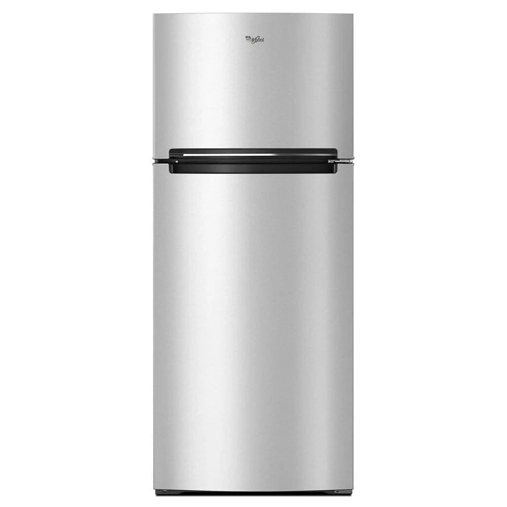 WHIRLPOOL 28-inch Wide Refrigerator Compatible With The EZ Connect Icemaker Kit ? 18 Cu. Ft. - Stainless Steel (WRT518SZFM)