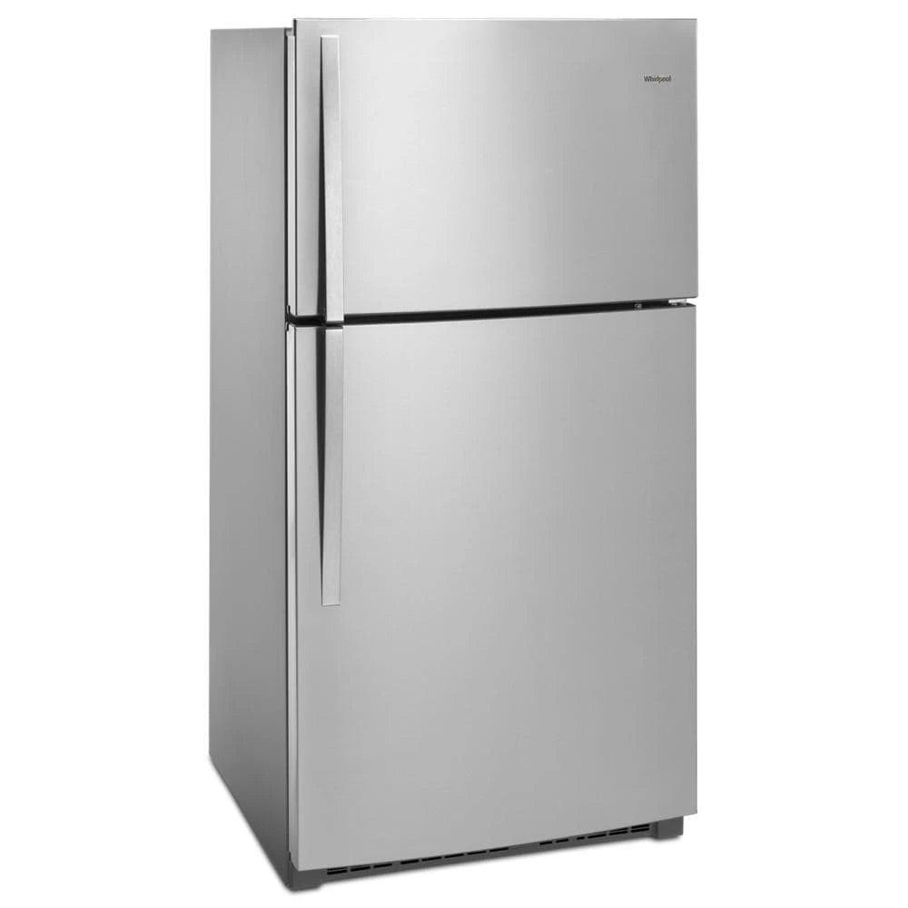 Whirlpool 33-inch Wide Top Freezer Refrigerator - 21 cu. ft. - Fingerprint Resistant Stainless Steel (WRT541SZDZ)