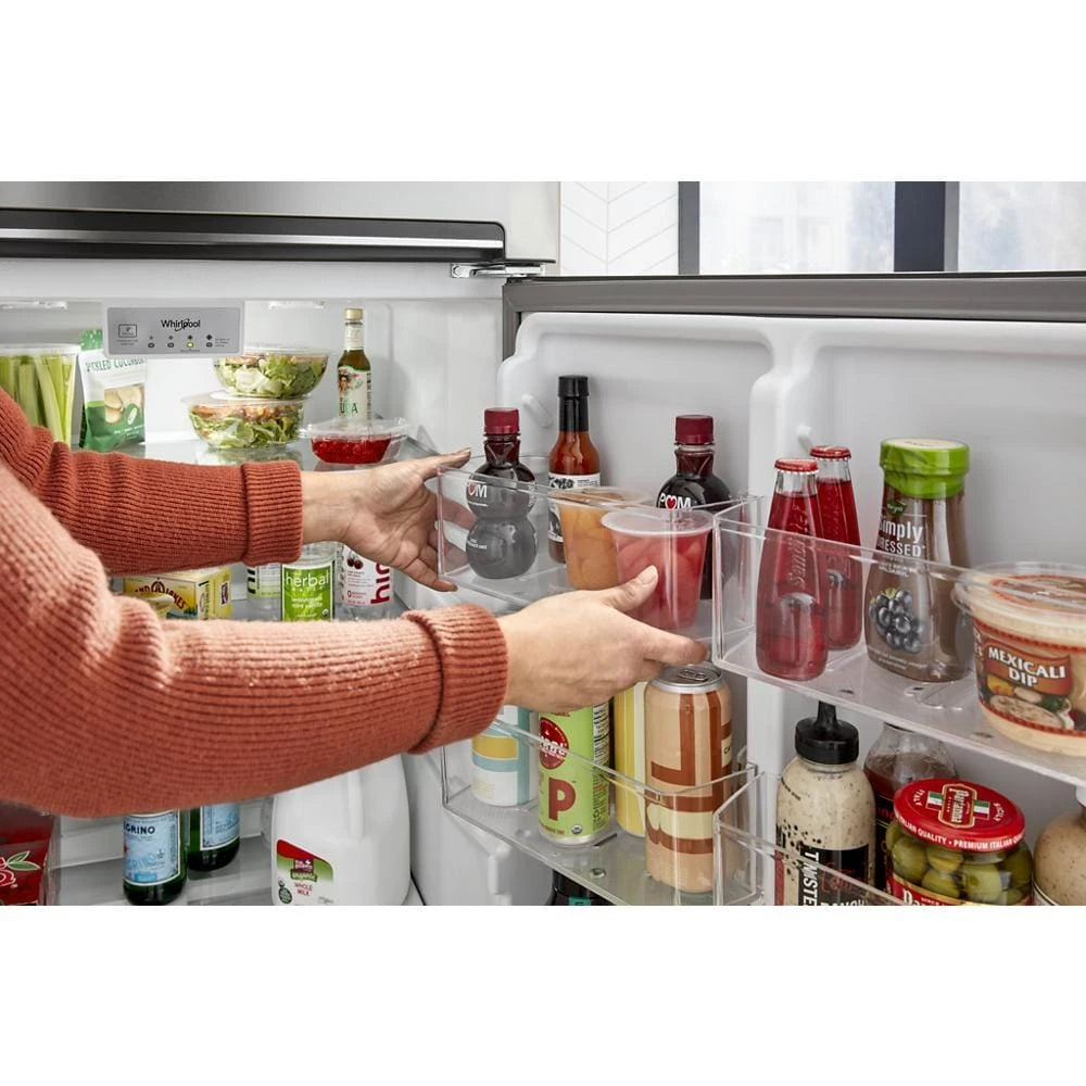 WHIRLPOOL 28-inch Wide Top-Freezer Refrigerator - 16.3 Cu. Ft. - White (WRTX5028PW)