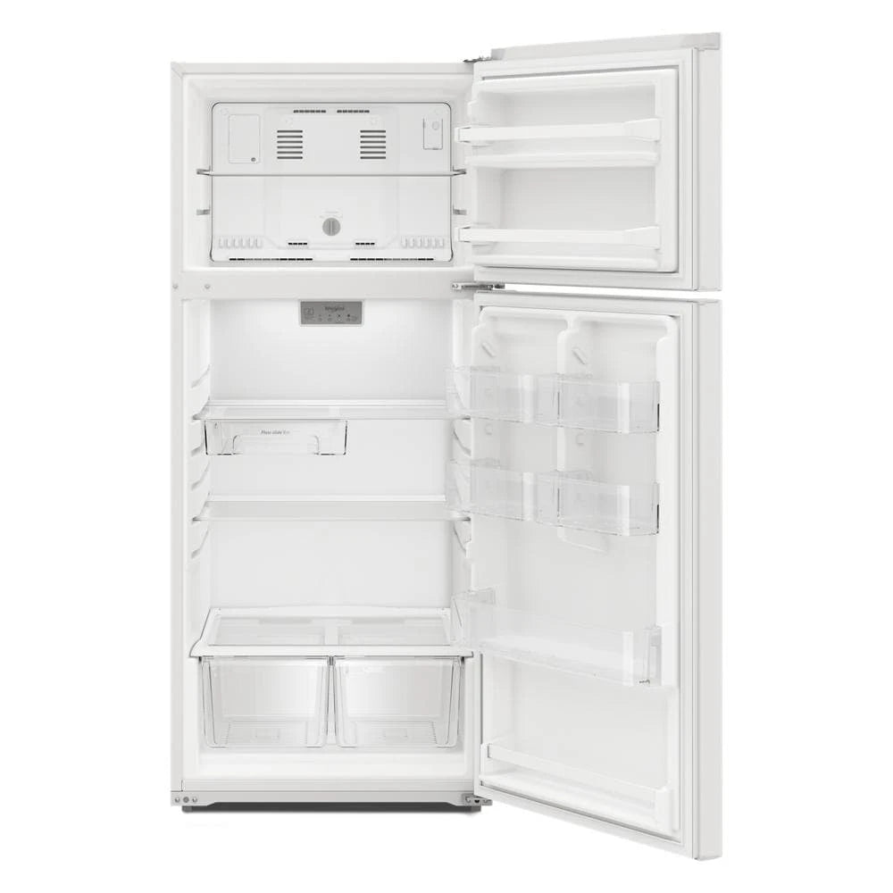 WHIRLPOOL 28-inch Wide Top-Freezer Refrigerator - 16.3 Cu. Ft. - White (WRTX5028PW)