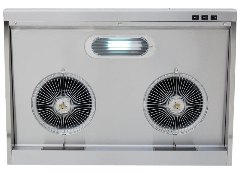 Windster Hood 30″ Under 530 5.4 2 LED x 1 7″ vertical 2 - Stainless Steel (WS5530SS)