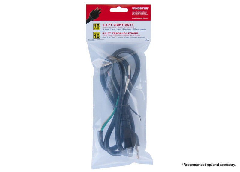 Windster Hood 30″ Under 530 5.4 2 LED x 1 7″ vertical 2 - Stainless Steel (WS5530SS)