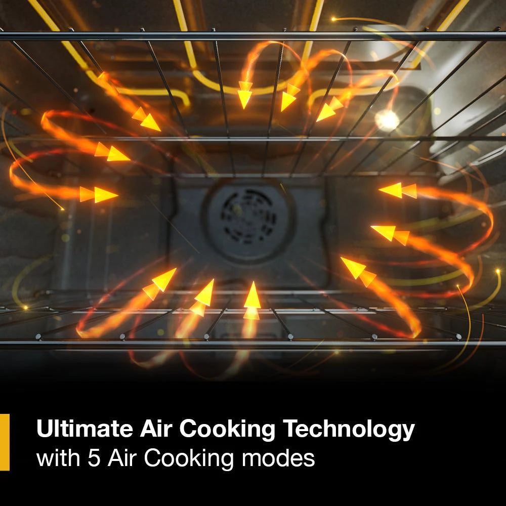 WHIRLPOOL 30-inch Electric Smart Range with Air Cooking Technology - Fingerprint Resistant Stainless Steel (WSES5030SZ)