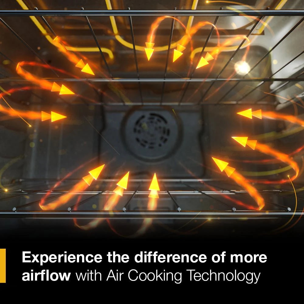 WHIRLPOOL 30-inch Electric Smart Range with Air Cooking Technology - Fingerprint Resistant Stainless Steel (WSES5030SZ)