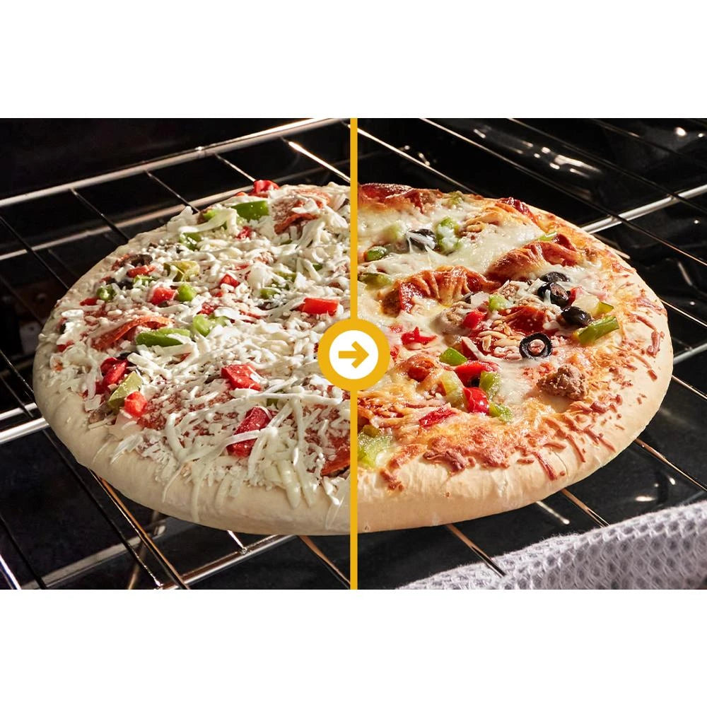 WHIRLPOOL 30-inch Electric Smart Range with Air Cooking Technology - Fingerprint Resistant Stainless Steel (WSES5030SZ)
